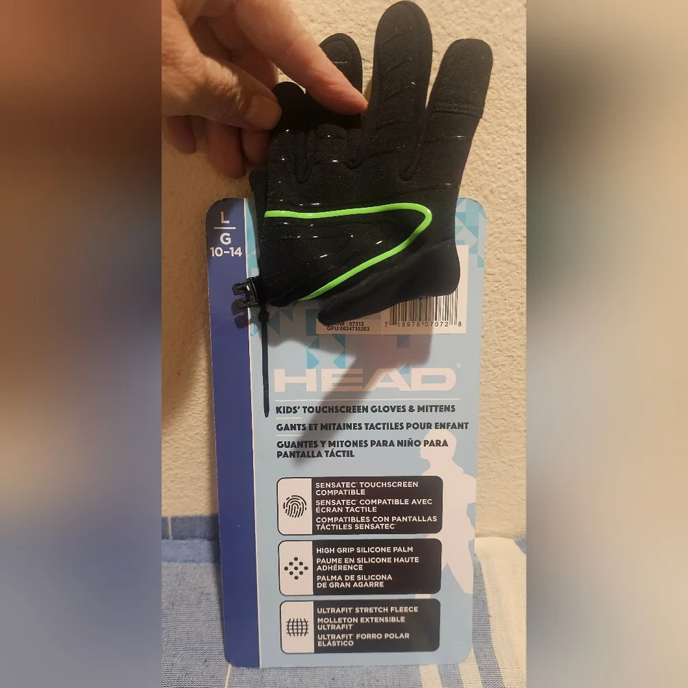 Heads Kid Large Gloves